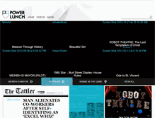 Tablet Screenshot of letspowerlunch.com